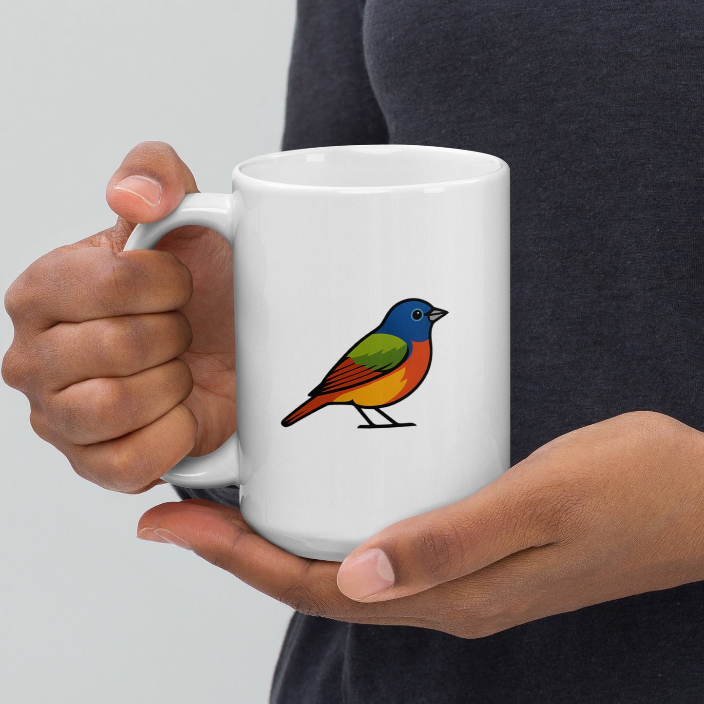 The Bird Guy Mug 15 oz